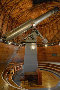 Newly refurbished Clark telescope. Image Credit: Sarah Conant 