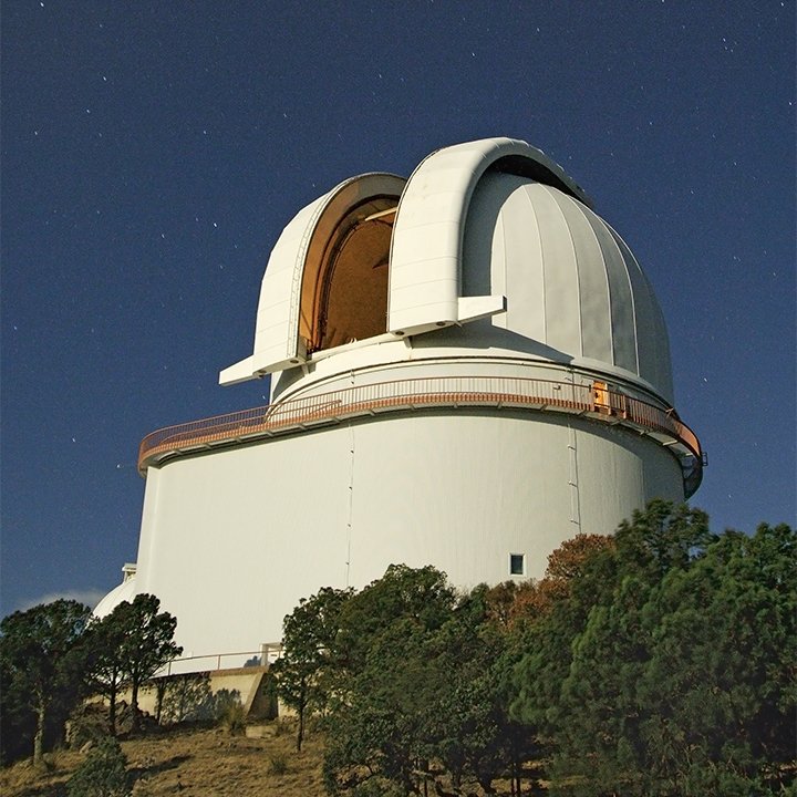 Harlan J. Smith Telescope dome