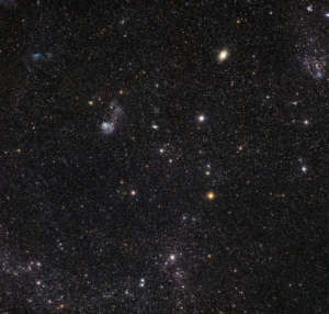 Detailed view of a section of the Large Magellanic Cloud, courtesy ESO