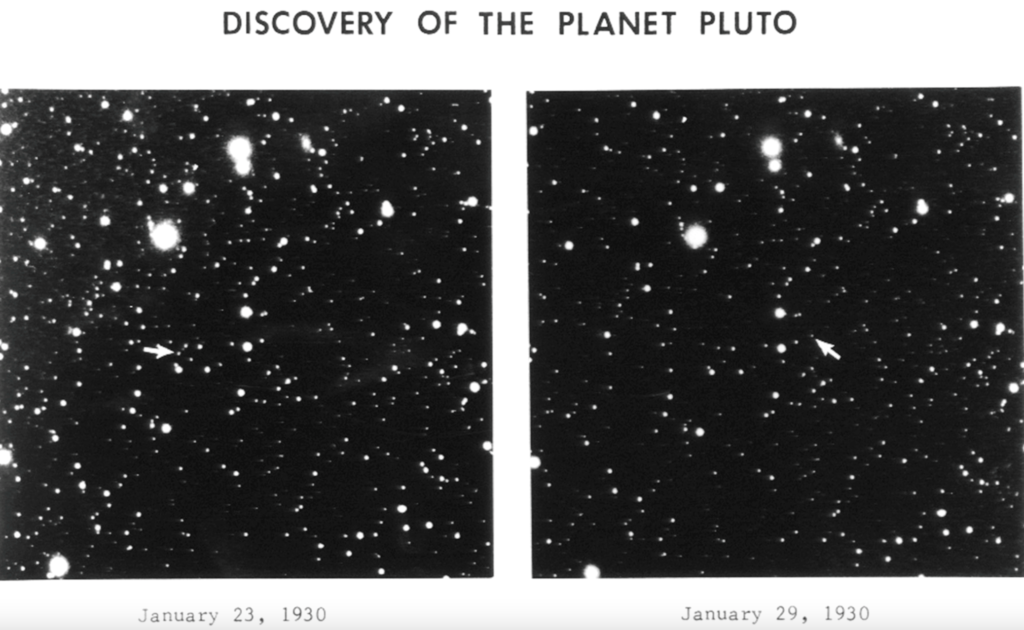 The Pluto Discovery Plates