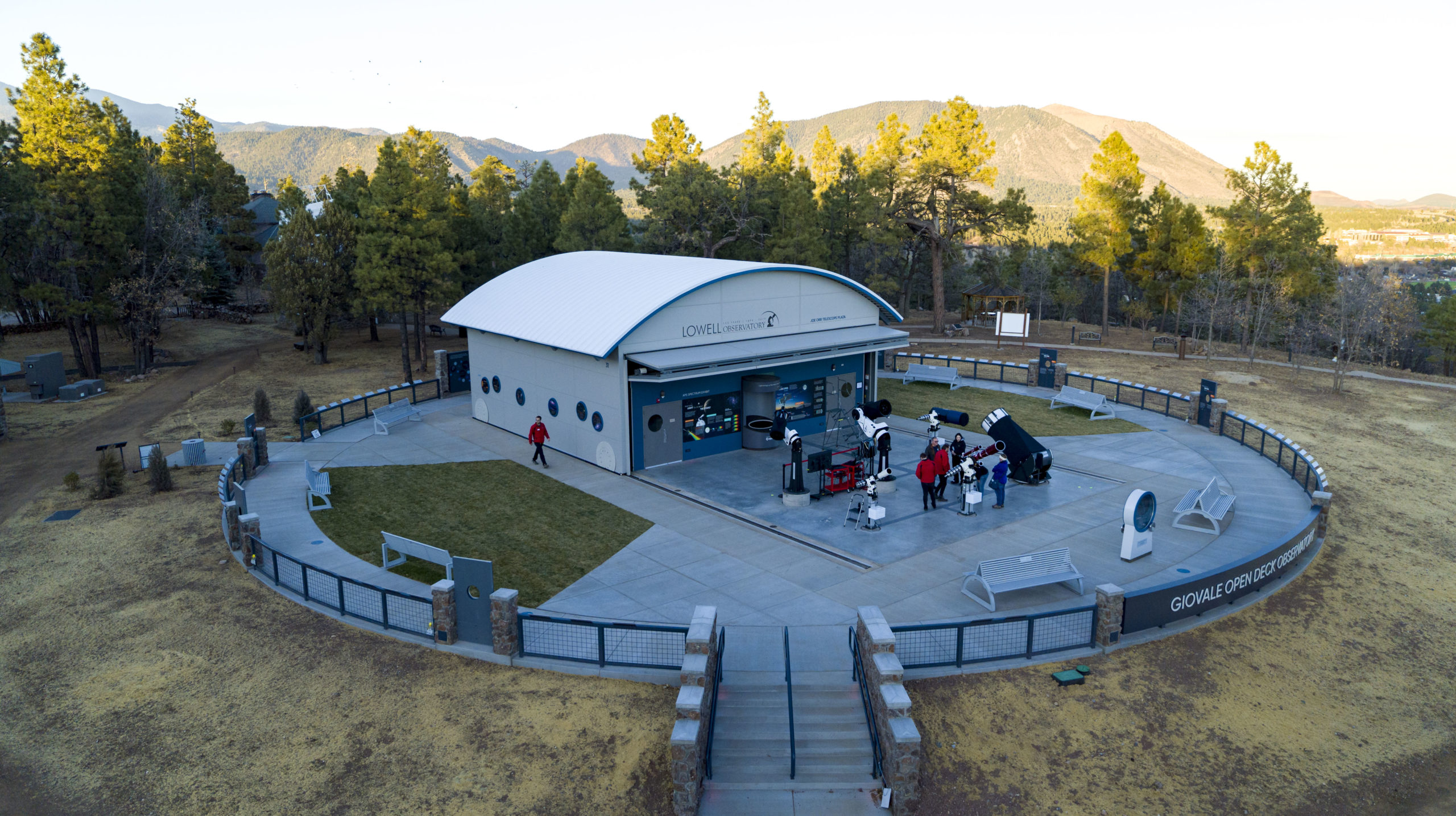 The Giovale Open Deck Observatory at Lowell Observatory