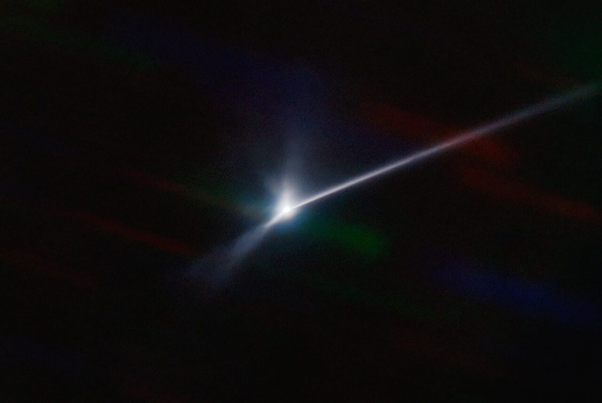 SOAR image reveals comet-like tail on Dimorphos