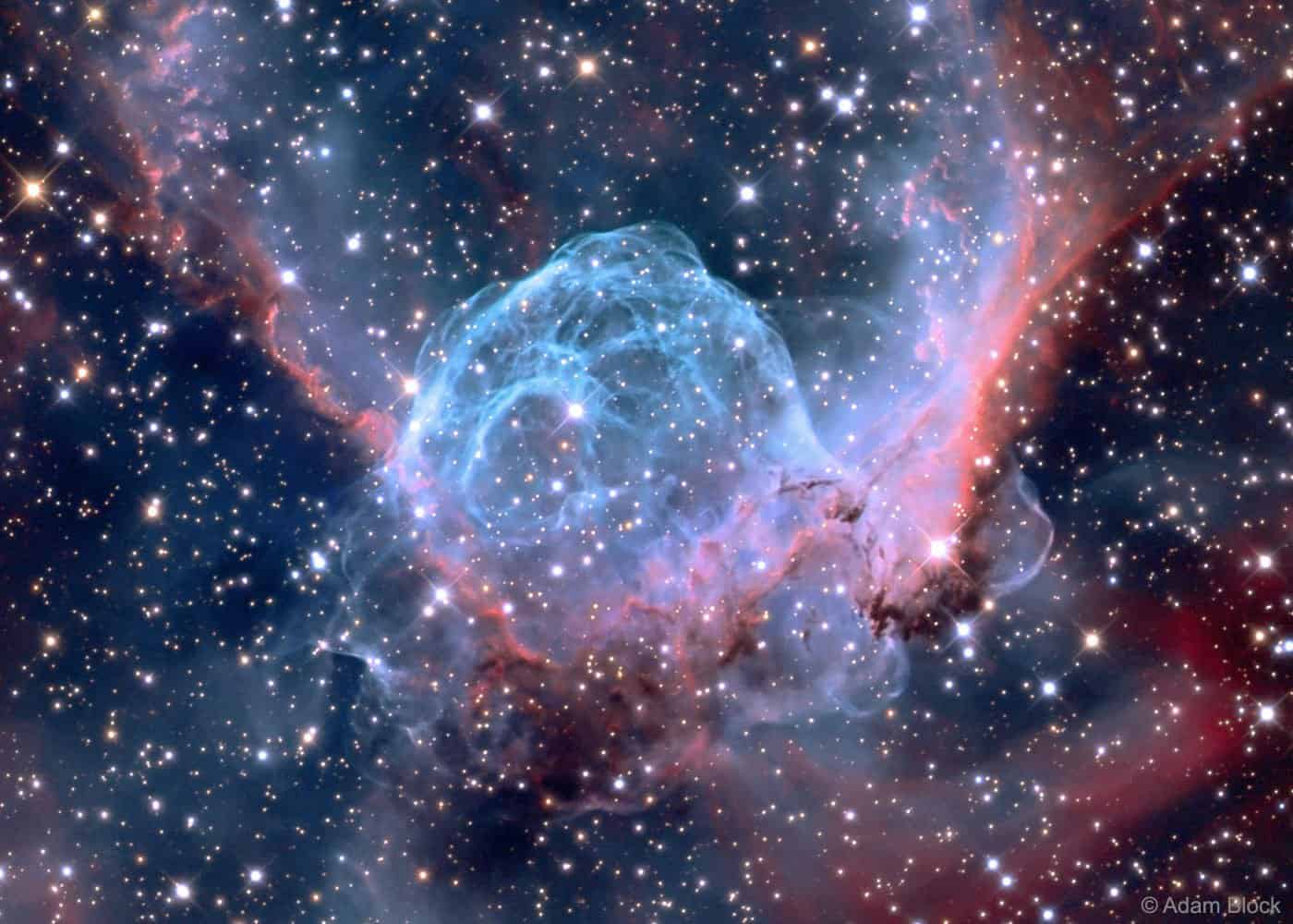 Deep Space Spotlight: NGC 2359, Thor's Helmet Nebula - Lowell